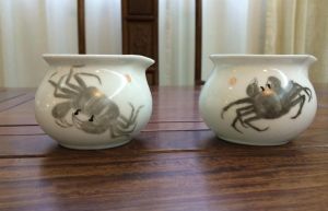 孟墨濃陶瓷作品：《蟹》