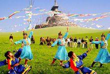 湖北黃陂木蘭人造蒙古風情草原