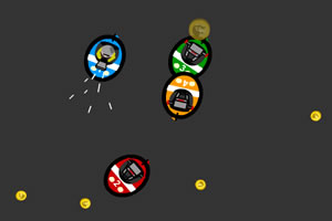 碰碰車吃金幣 碰碰車吃金幣