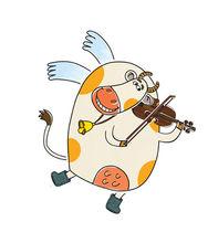 來自俄羅斯的奶牛“卓婭”