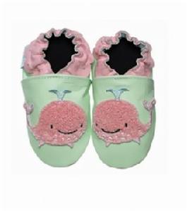 純羊皮嬰兒學步鞋