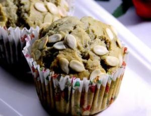 香蕉瓜仁小蛋糕 香蕉瓜仁小蛋糕