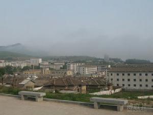 羅先直轄市市區遠眺