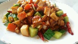 宮保杏鮑菇 宮保杏鮑菇