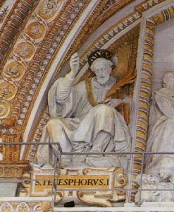 聖彼得大教堂內福祿教宗聖像