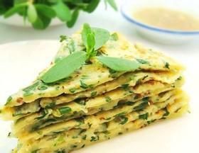 馬齒菜雞蛋煎餅 馬齒菜雞蛋煎餅