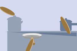 廚師基本功-顛勺 廚師基本功-顛勺