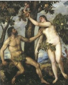 亞當與夏娃偷吃禁果
