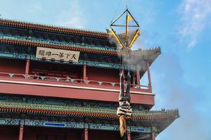 張瑞寧萬里長城高空逃脫