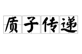 質子傳遞