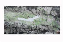 成忠臣現代水墨畫作品