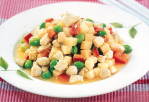 茭白雞米 茭白雞米