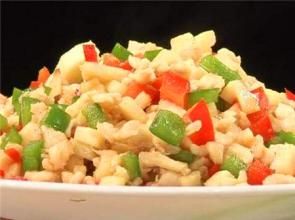 彩椒雞米 彩椒雞米