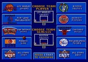 遊戲中可選擇的球隊