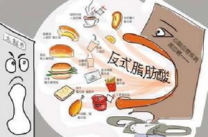 反式脂肪酸[對健康不利的不飽和脂肪酸]