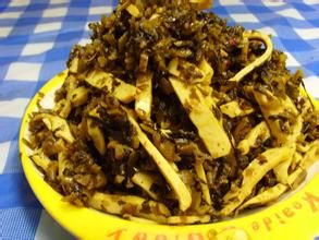 豆乾炒雪菜 豆乾炒雪菜