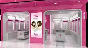 深圳都市麗人內衣展櫃形象