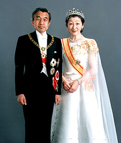 日本明仁天皇夫婦