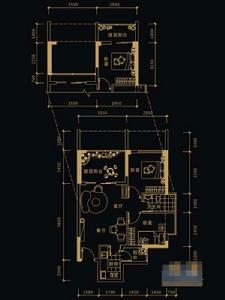 四季麗晶戶型圖