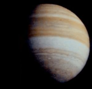 先驅者11號所攝得的木星照片