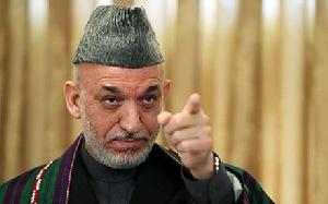 阿富汗總統卡爾扎伊