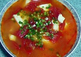 豆腐番茄蛋湯 豆腐番茄蛋湯
