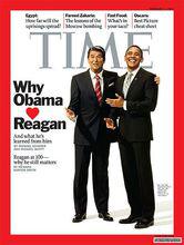 2011年1月28日封面人物：里根和歐巴馬