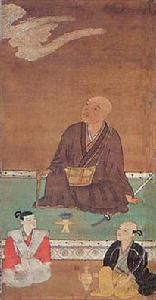 絹本著色前田利春像-長齢寺藏