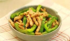 炒素肉絲 炒素肉絲