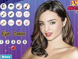 米蘭達·克爾化妝