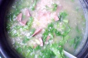豬肝生菜粥 豬肝生菜粥
