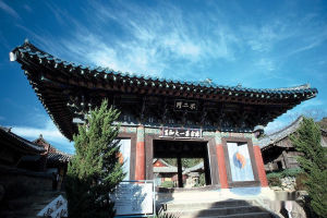 湖南不二門國家森林公園一角