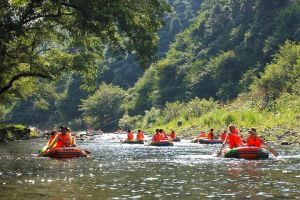黃山香溪漂流 黃山香溪漂流