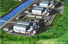陽江核電站建成後效果圖