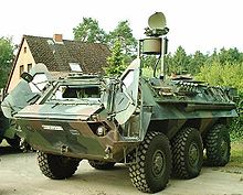 德國TPz1雷達裝甲偵查車