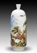 吳新文《深秋》瓷瓶