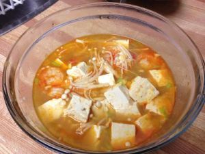 韓式海鮮豆腐湯 韓式海鮮豆腐湯