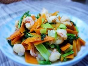 蝦仁炒時蔬 蝦仁炒時蔬