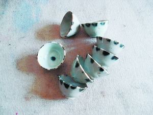 宋青花小酒盅 宋青花小酒盅