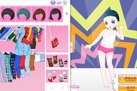 粉紅色的小女孩 粉紅色的小女孩