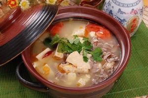 沙鍋豆腐羊肉湯 沙鍋豆腐羊肉湯