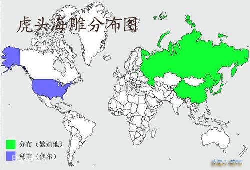 虎頭海雕分布圖