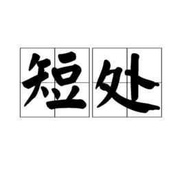 短處 短處