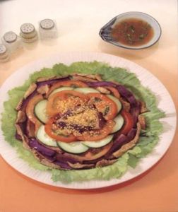 怪味肉絲茄子片 怪味肉絲茄子片