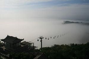 （圖）平流霧奇觀