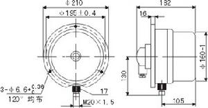 （圖）防爆電接點壓力表