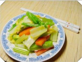 芹菜拌苦瓜 芹菜拌苦瓜