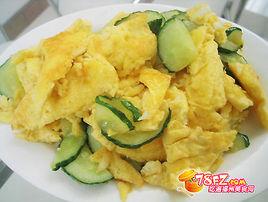 青瓜炒蛋 青瓜炒蛋
