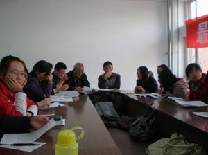 一號樓文學院研究生教研室