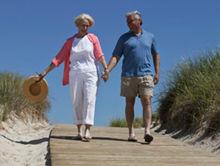 老年人散步有益健康